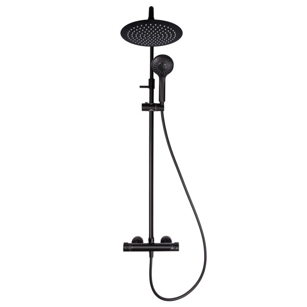 Душевая колонна Rubineta Olo (BK) + Thermo-15 (BK)