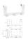 Cuier baie Bemeta White 101106224