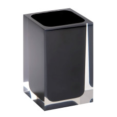 Pahar pentru periuțe de dinți Bemeta Vista Black 120111026-100