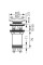 Донный клапан FDesign Kleome FD7-303-55