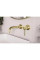 Смеситель для раковины FDesign Flusso FD1-FLS-3PA-55 Gold 