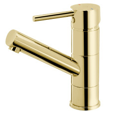 Смеситель для раковины Fdesign Flusso FD1-FLS-2-55 Gold