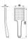 Лейка для ручного душа FDesign Inula FD8-110-33 White