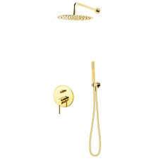 Душевая колонна FDesign Flusso FD1-FLS-7PSET1-55 Gold