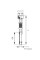 Racord flexibil Ferro WBS26 M3/8-F1/2 