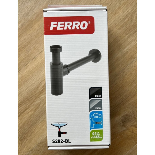 Сифон для умывальника Ferro Rotondo S282-BL