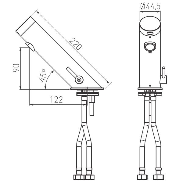 Baterie lavoar Ferro Mistral Sensor BBB111