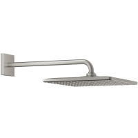 Palarie de dus cu brat Grohe Rainshower D310 Cube Supersteel