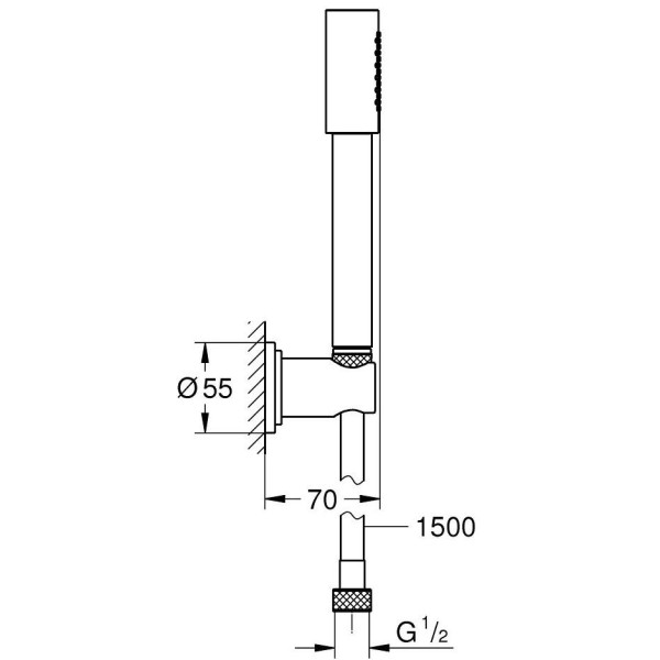 Set de dus Grohe Rainshower Aqua 26892000