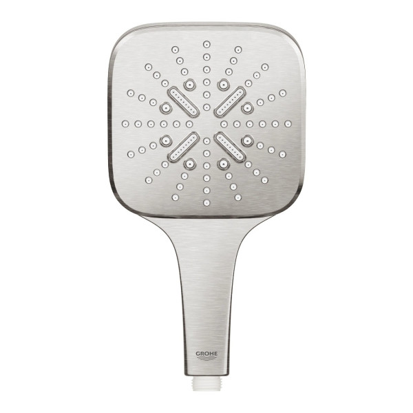 Dus de mana Grohe Rainshower Cube Supersteel