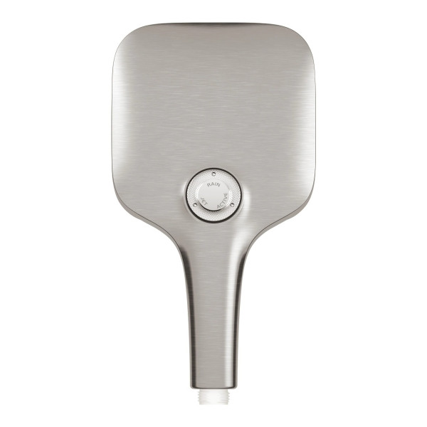 Dus de mana Grohe Rainshower Cube Supersteel