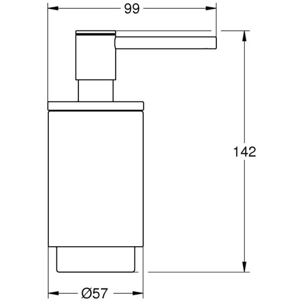 Dozator sapun lichid Grohe Selection 41028GN0