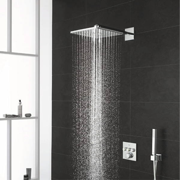 Palarie de dus cu brat Grohe Rainshower D310 SmartActive Cube 26479000