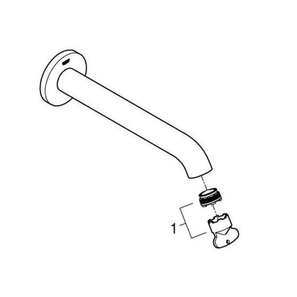 Pipa pentru cada Grohe Essence 13449DC1