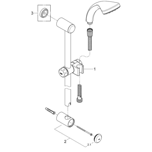 Set de dus Grohe Relexa Plus Solo 28892000