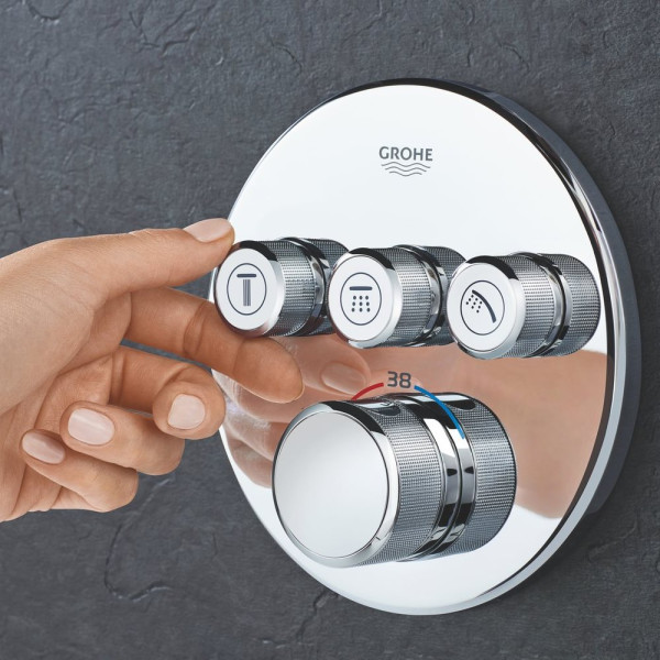 Baterie pentru dus Grohe Grohtherm 29121000