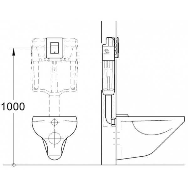 Clapeta WC Grohe Skate Cosmopolitan 38732AL0