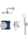 Комплект душевой Grohe Eurosmart Cosmopolitan Tempesta 25219001
