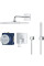 Комплект душевой Grohe Eurocube Tempesta 25238000