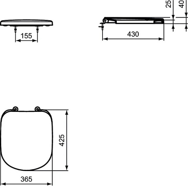 Capac WC Ideal Standard Tempo T679201