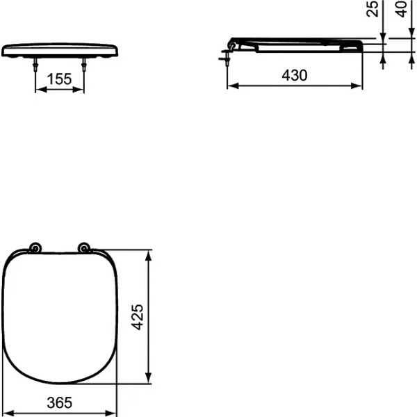 Capac WC Ideal Standard Tempo T679301