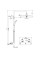 Душевая колонна Ideal Standard CeraFlow T25N A8484XG