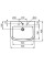 Lavoar Ideal Standard Tempo 60x49 cm T056401