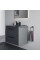 Dulap cu lavoar Ideal Standard i.life B 80cm Quartz Grey Matt