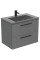 Dulap cu lavoar Ideal Standard i.life B 80cm Quartz Grey Matt