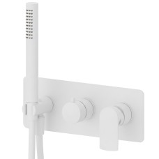 Baterie pentru dus Newform Delta-0 72269E.01.014 White Matt