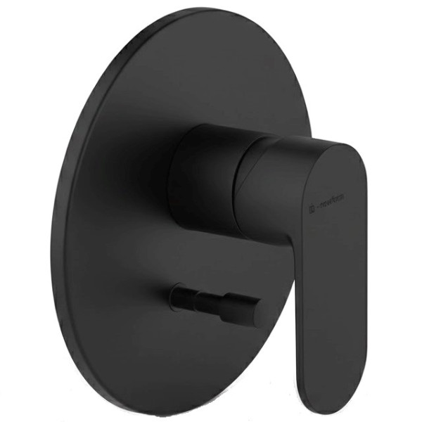 Baterie pentru dus Newform Extro 69370.01.093 Black Matt