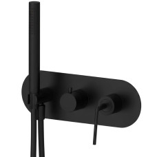 Baterie pentru dus Newform O’Rama 68469E.01.093 Black Matt