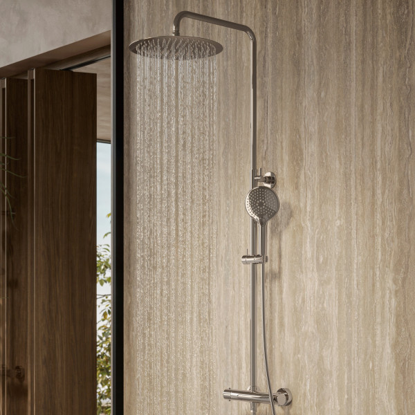 Set pentru dus Newform Rise-Up 61180.21.018 Chrome