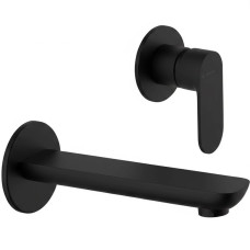 Baterie lavoar Newform Extro 69328.01.093 Black Matt