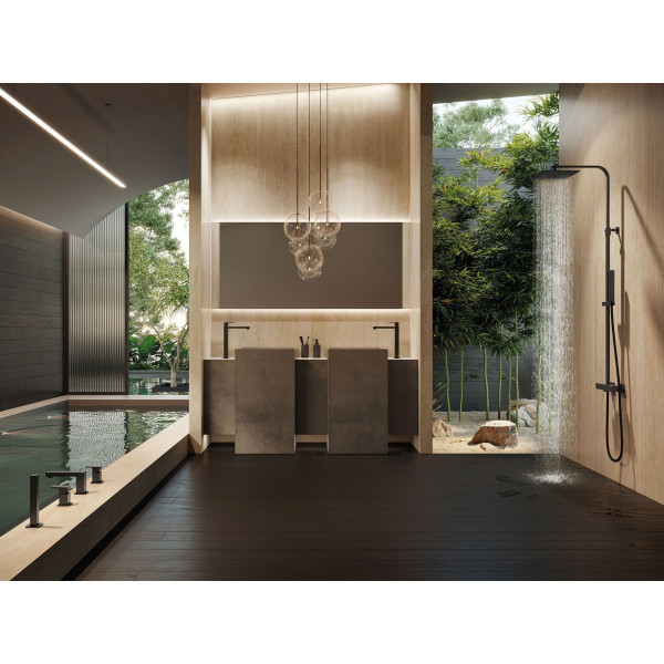 Смеситель для раковины Newform Linfa II 69414.01.093 Black Matt