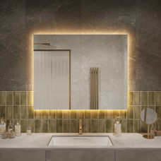 Зеркало с подсветкой LED Safira 100x80