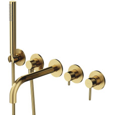 Смеситель для ванны и душа Omnires Y Y1237-1BSB