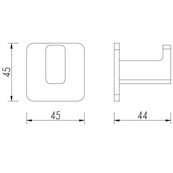 Cuier baie Omnires NL80115GR