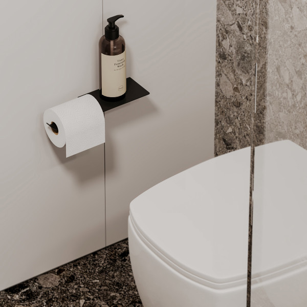 Держатель туалетной бумаги Ovirro WC Blade Black