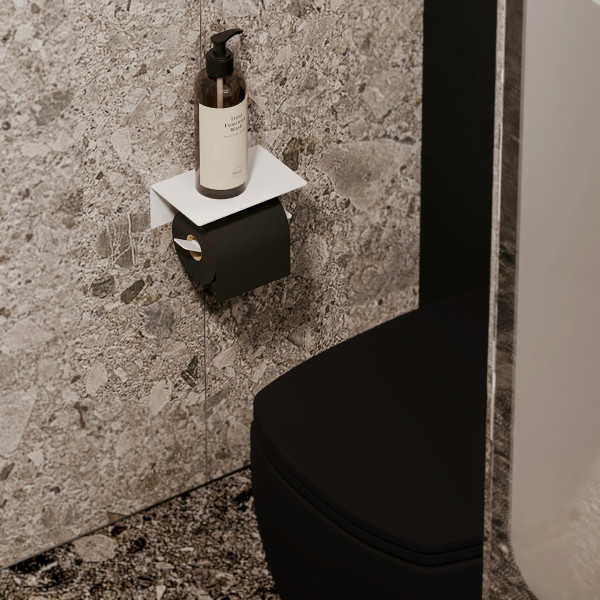 Держатель туалетной бумаги Ovirro WC Line White