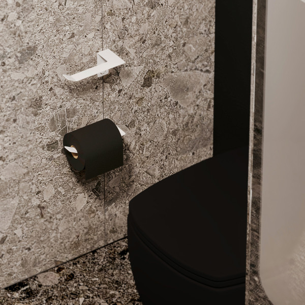 Держатель туалетной бумаги Ovirro WC Uno White