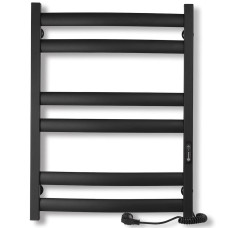 Calorifer baie portprosop electric Laris Atlant CK6 500x700 Black R