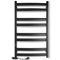 Calorifer baie portprosop electric Laris Atlant CK8 500x900 Black L