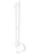 Calorifer baie portprosop electric Laris Zebra Duet CK3 80х1200 White R R3
