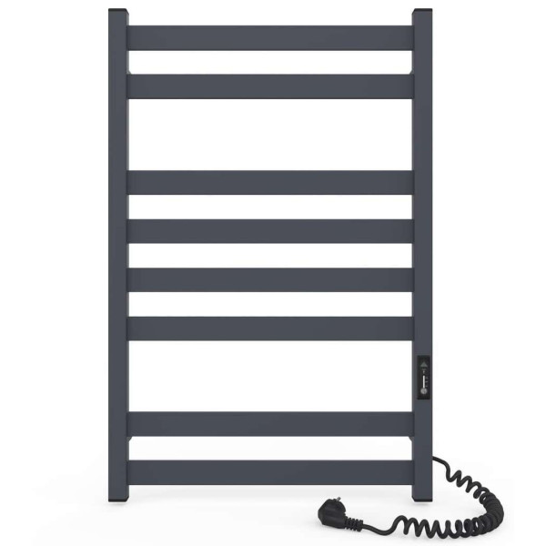 Calorifer baie portprosop electric Laris Zebra Kvatro CK8 500х800 Grafit R