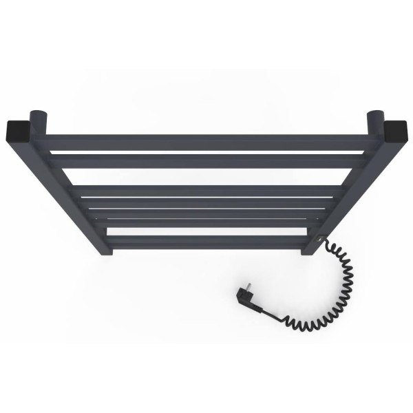 Calorifer baie portprosop electric Laris Zebra Kvatro CK8 500х800 Grafit R