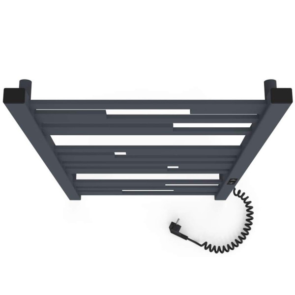 Calorifer baie portprosop electric Laris Zebra Tetris CK10 500х1000 Grafit R