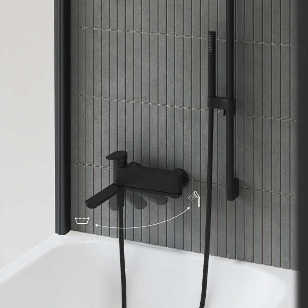 Baterie pentru cada Ravak Chrome II X070463 Black