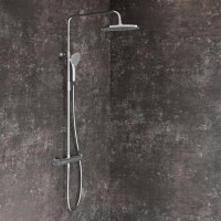 Set pentru cada si dus Ravak DS X07P643 Chrome