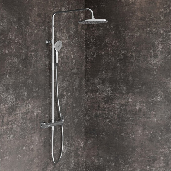 Set pentru cada si dus Ravak DS X07P643 Chrome